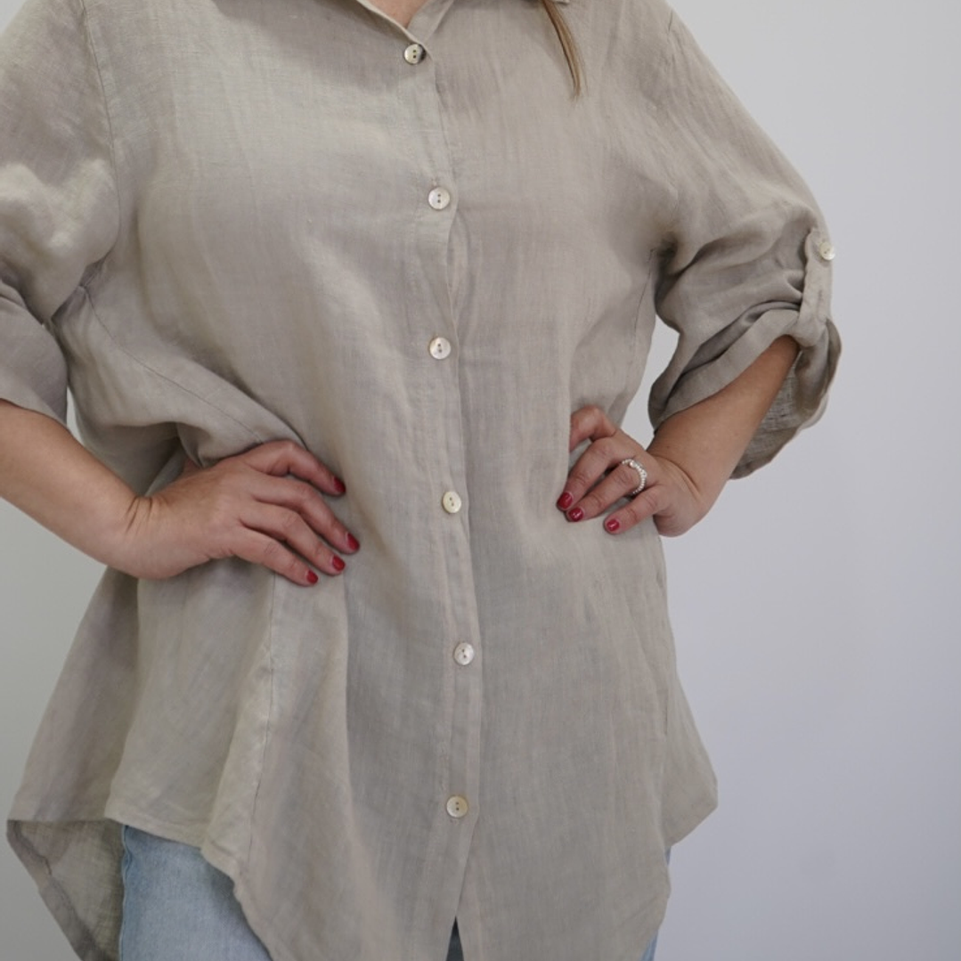 Camisera Gracia Taupe  2