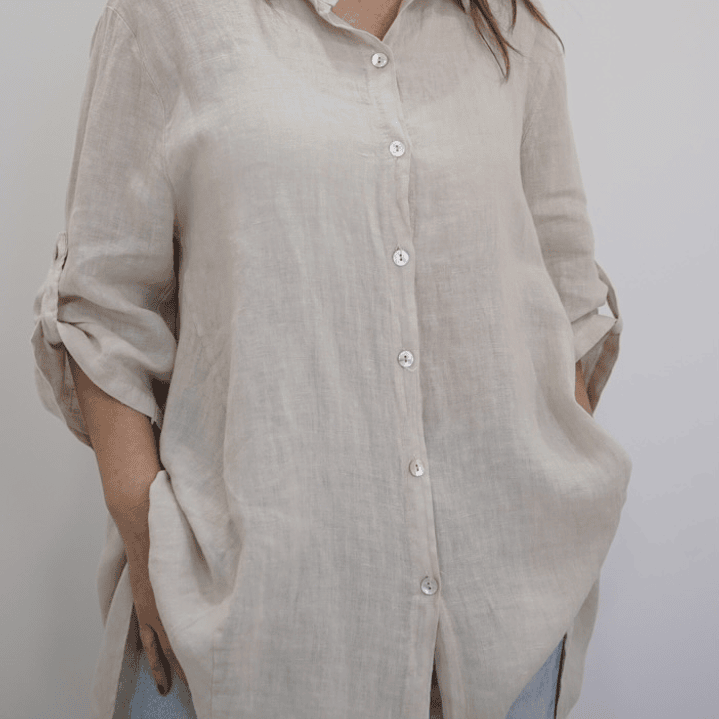 Camisera Gracia Beige 2