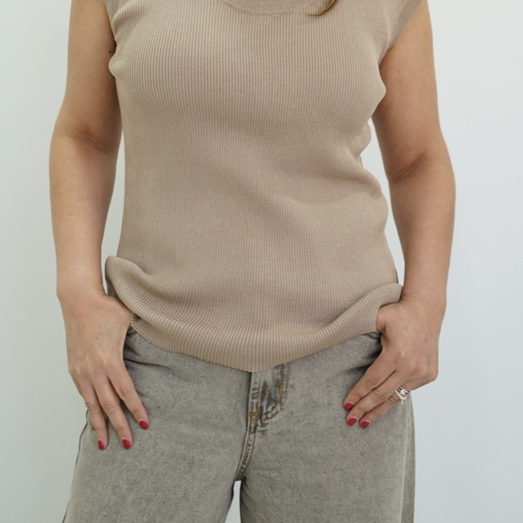 Polera Cata Camel 2