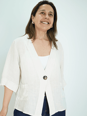 Chaqueta Esperanza Mantequilla