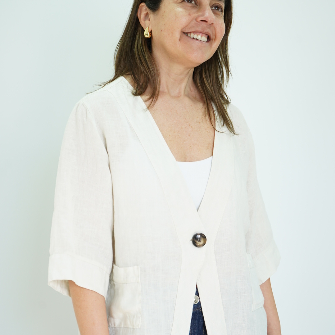 Chaqueta Esperanza Mantequilla 2