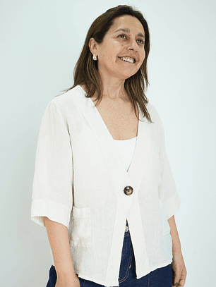 Chaqueta Esperanza Mantequilla