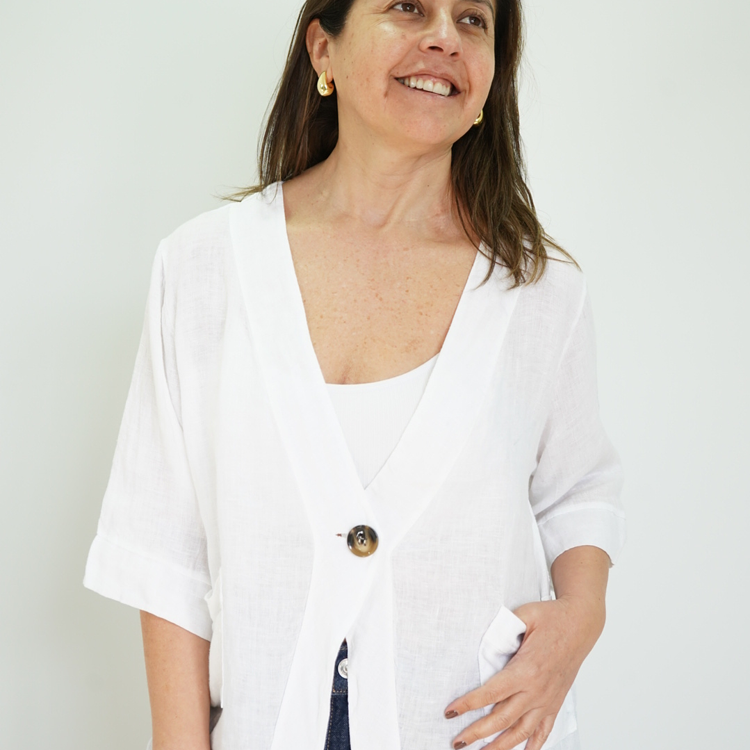 Chaqueta Esperanza Blanca 2