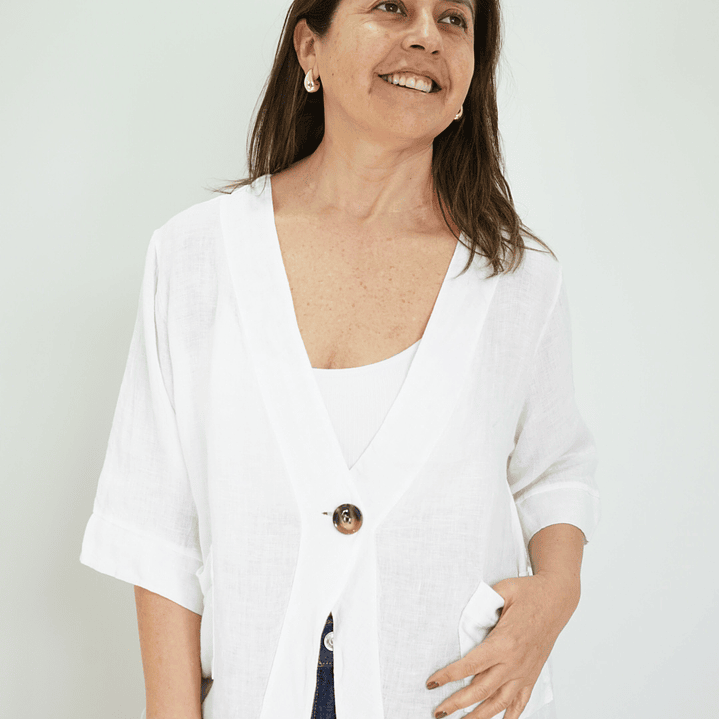 Chaqueta Esperanza Blanca 2