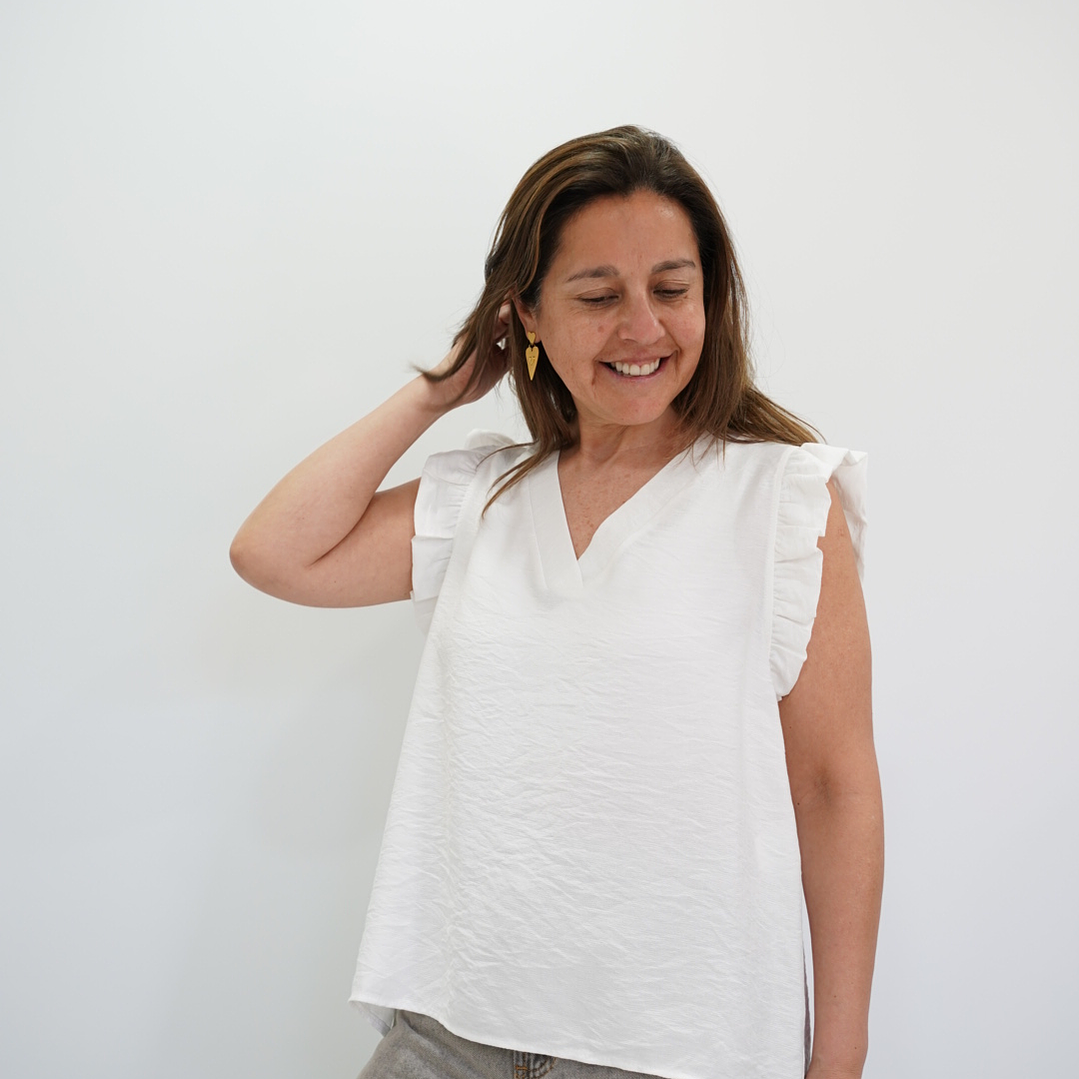 Blusa Eloísa Blanca 1