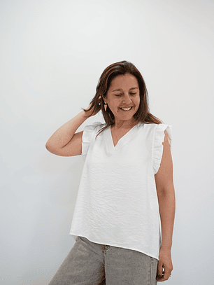 Blusa Eloísa Blanca