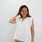 Blusa Eloísa Blanca - Miniatura 1