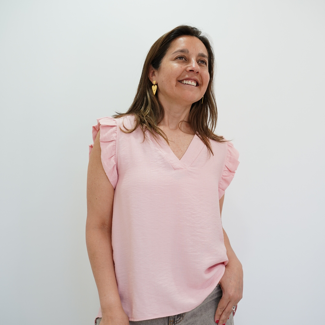 Blusa Eloísa Rosada 1