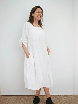 Vestido Blanca Blanco 