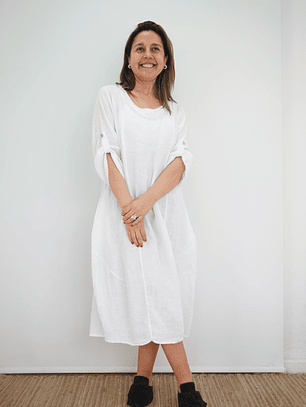 Vestido Blanca Blanco 