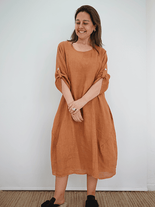 Vestido Blanca Ladrillo