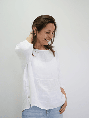 Blusa Amanda Blanca 