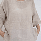 Blusa Amanda Beige - Miniatura 2