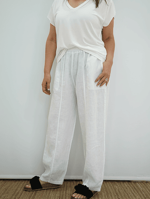 Pantalón Javiera Blanco 
