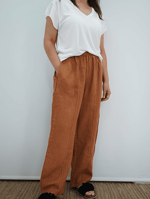 Pantalón Javiera Ladrillo