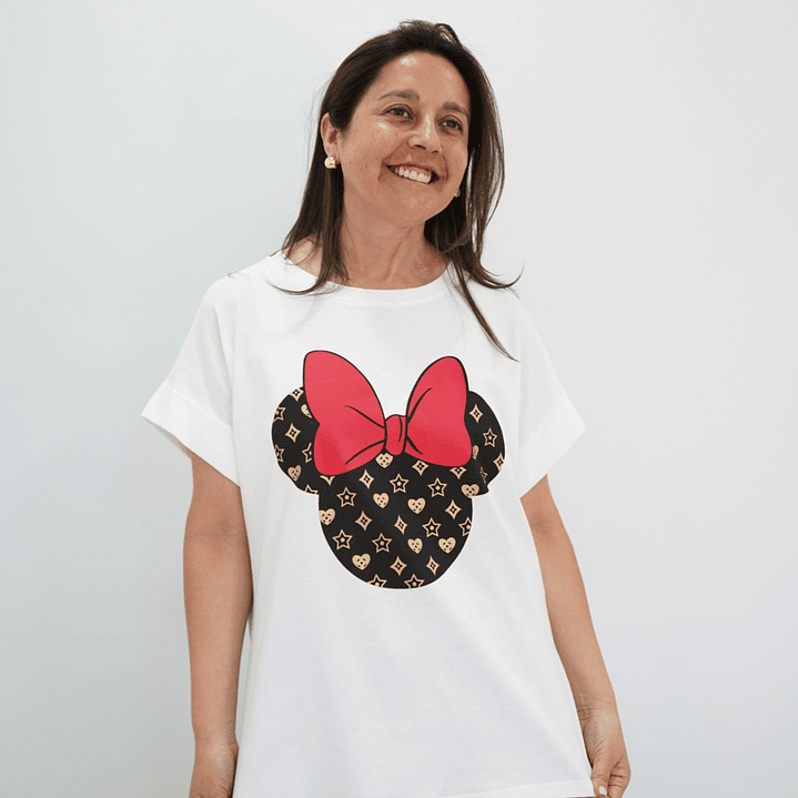 Polera Minnie Blanca 1