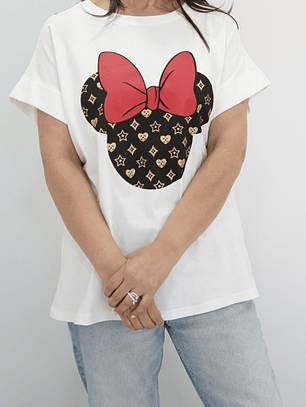 Polera Minnie Blanca