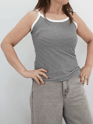 Polera Pascuala Gris