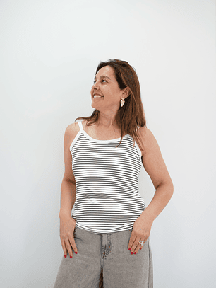 Polera Pascuala Blanca 