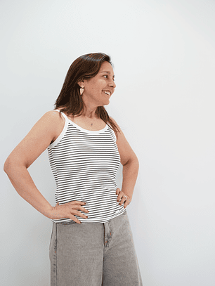 Polera Pascuala Blanca 