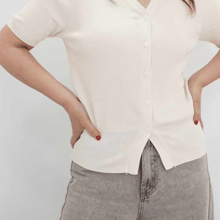 Chaleco Sonia Mantequilla  2