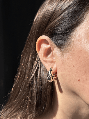 Aro Cuadrado Baño Oro 