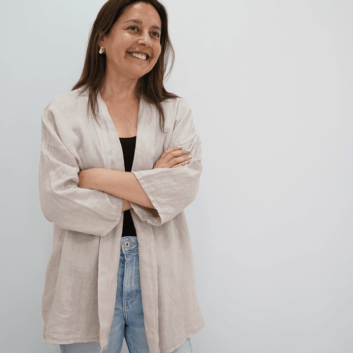 Chaqueta Carolina Beige 1