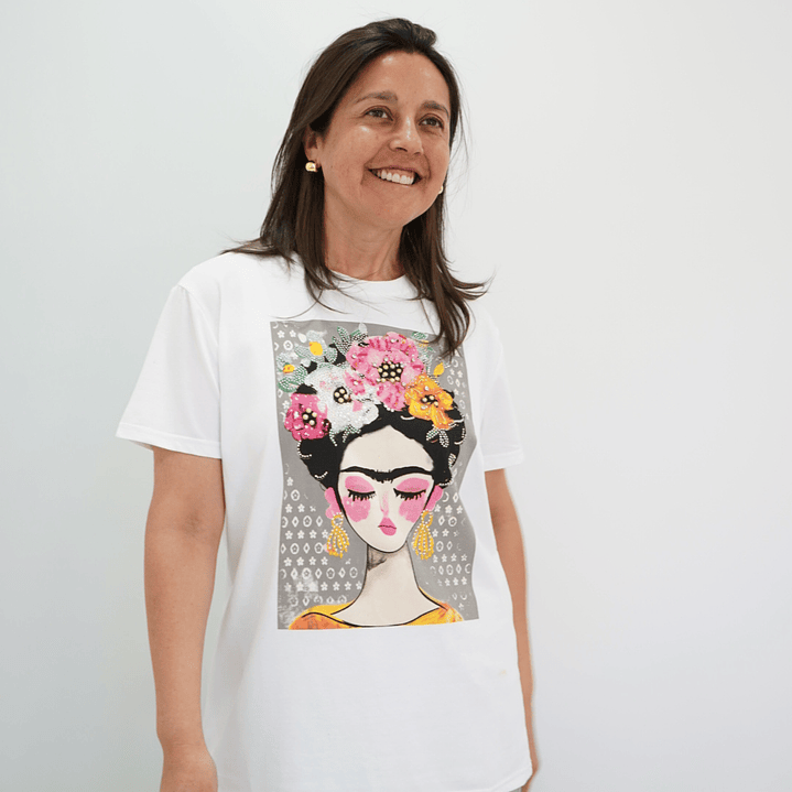 Polera Frida Blanca  1
