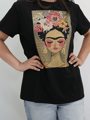Polera Frida Negra