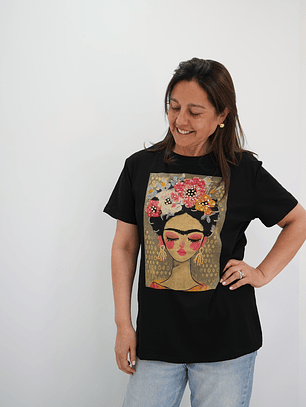 Polera Frida Negra