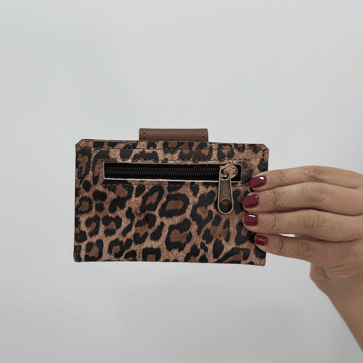 Billetera Cuero Animal Print  2