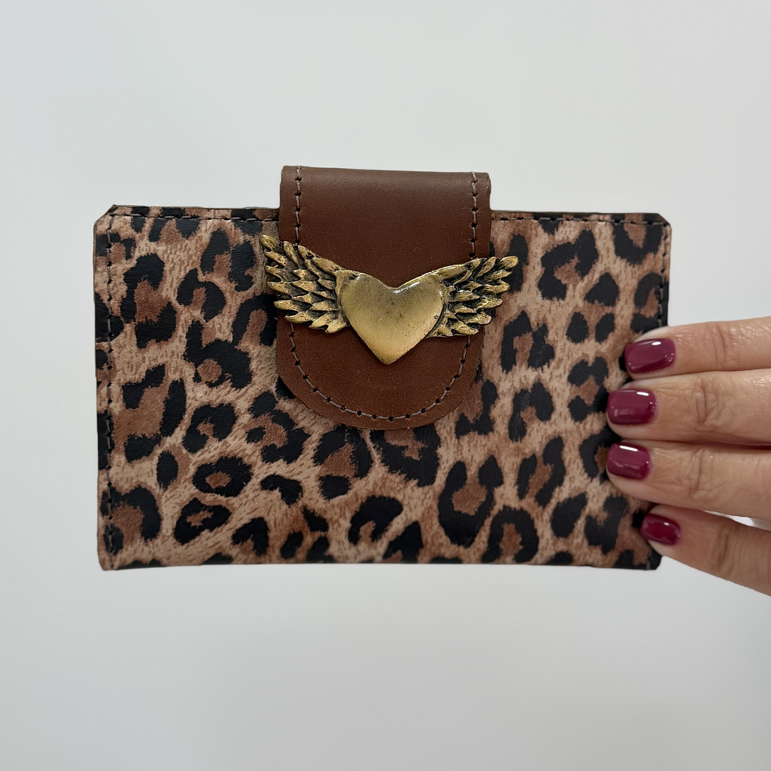 Billetera Cuero Animal Print  1