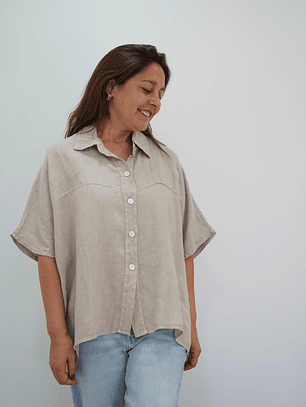 Blusa Simona Taupe 