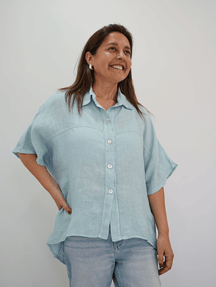 Blusa Simona Celeste 