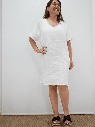 Vestido Josefa Blanco
