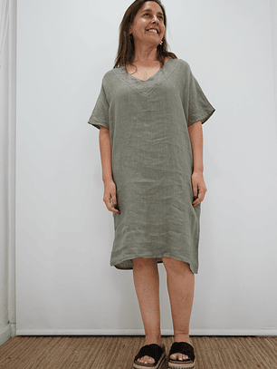 Vestido Josefa Verde