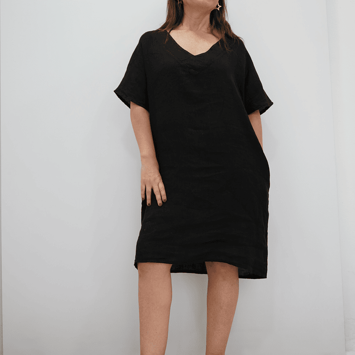 Vestido Josefa Negro 2