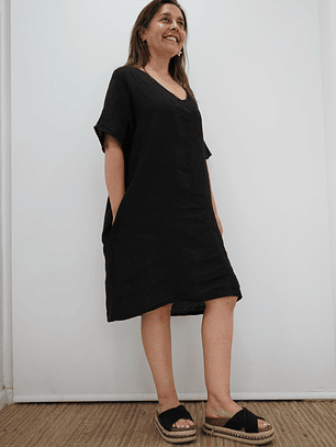 Vestido Josefa Negro