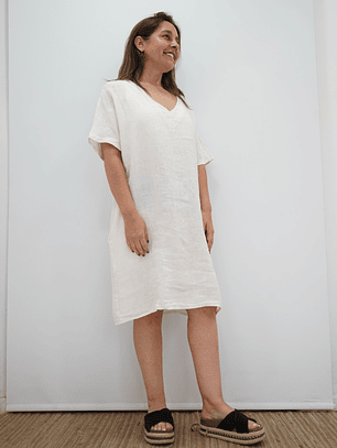 Vestido Josefa Mantequilla 