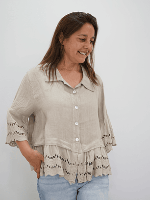 Blusa Ignacia Beige