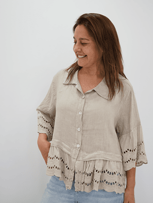 Blusa Ignacia Beige
