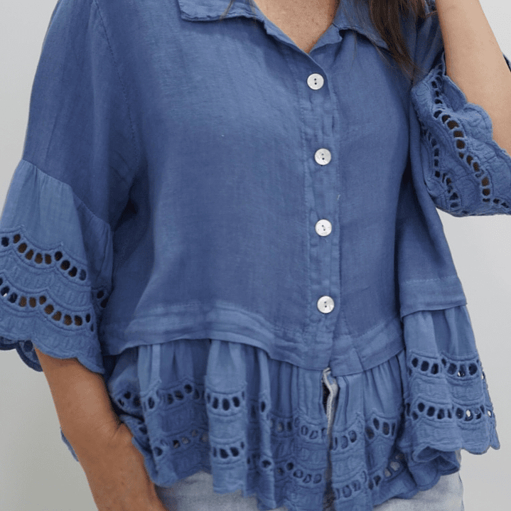 Blusa Ignacia Azul 2