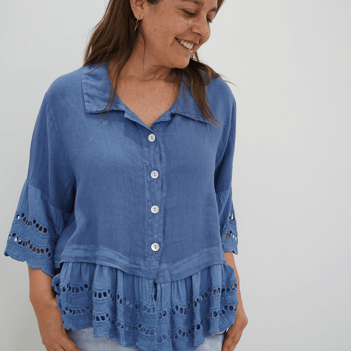 Blusa Ignacia Azul 1
