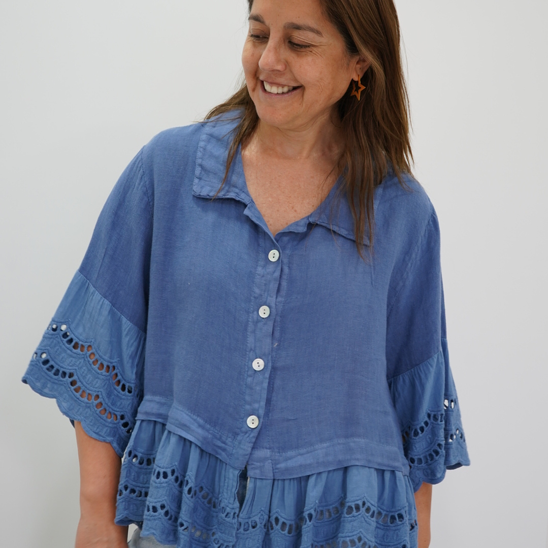 Blusa Ignacia Azul 3