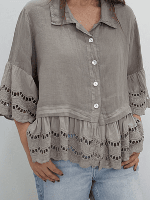 Blusa Ignacia Taupe