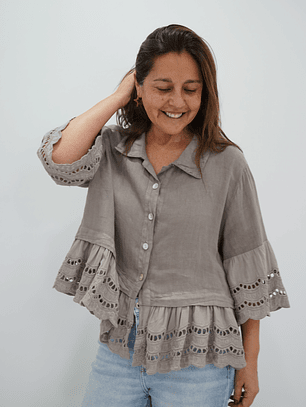 Blusa Ignacia Taupe