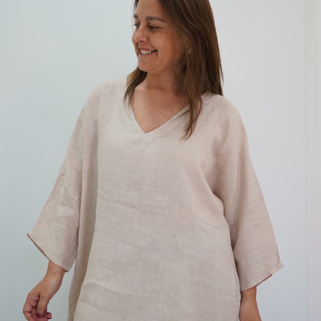 Blusa Camelia Beige 3