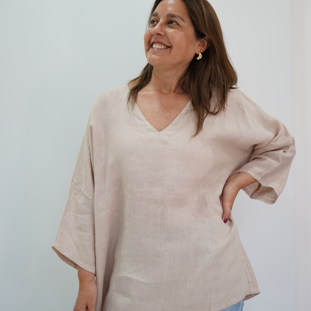 Blusa Camelia Beige 1