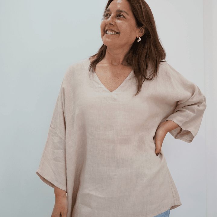 Blusa Camelia Beige 1