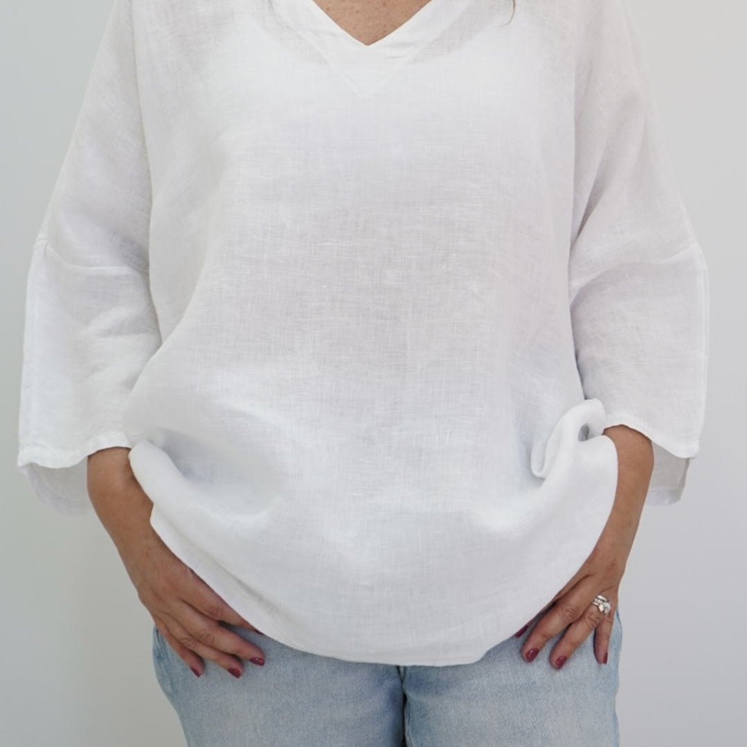 Blusa Camelia Blanca 2